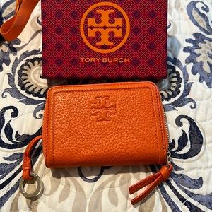 New orange Tory Burch is wallet